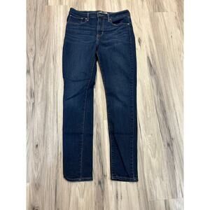 Levi's Women's Skinny Jeans - Dark Blue Denim